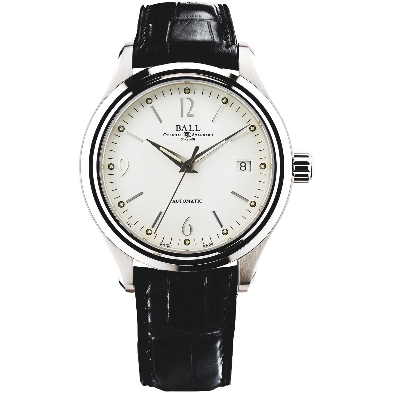 Ball Trainmaster Streamliner NM1060D-LJ-WH kol saati