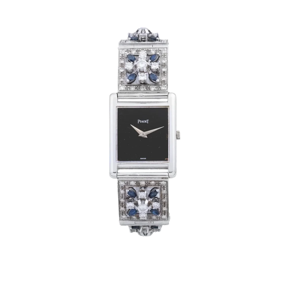 Piaget PIAGET, REF. 90802, TANK, LAPIS DIAL, YELLOW GOLD kol saati