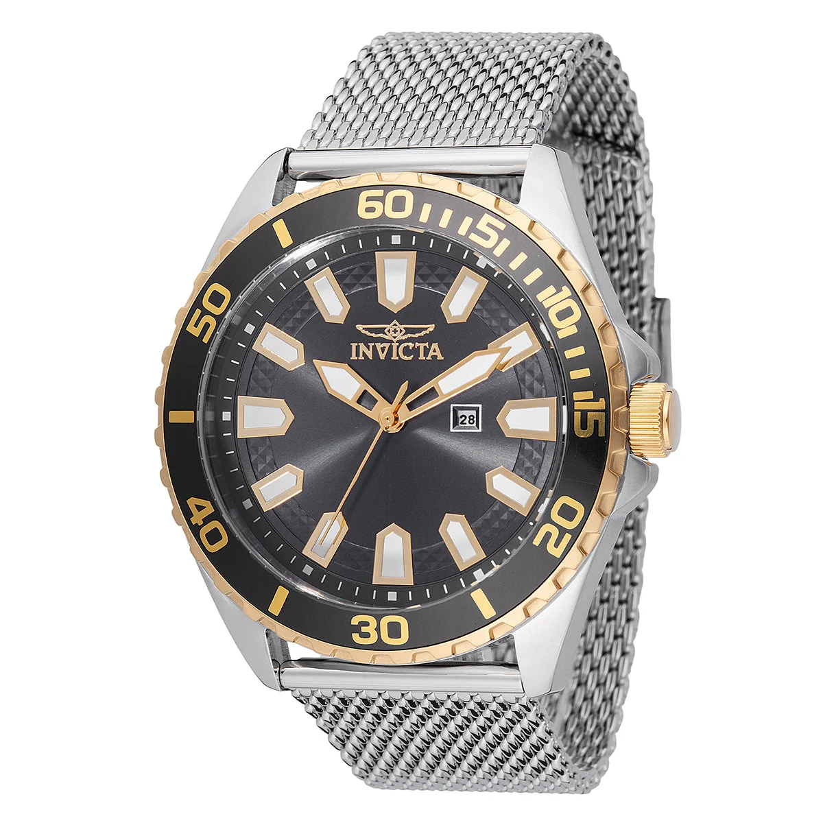 Invicta Pro Diver Velaforge Watch - 46mm. Steel (48928) 46 mm kol saati