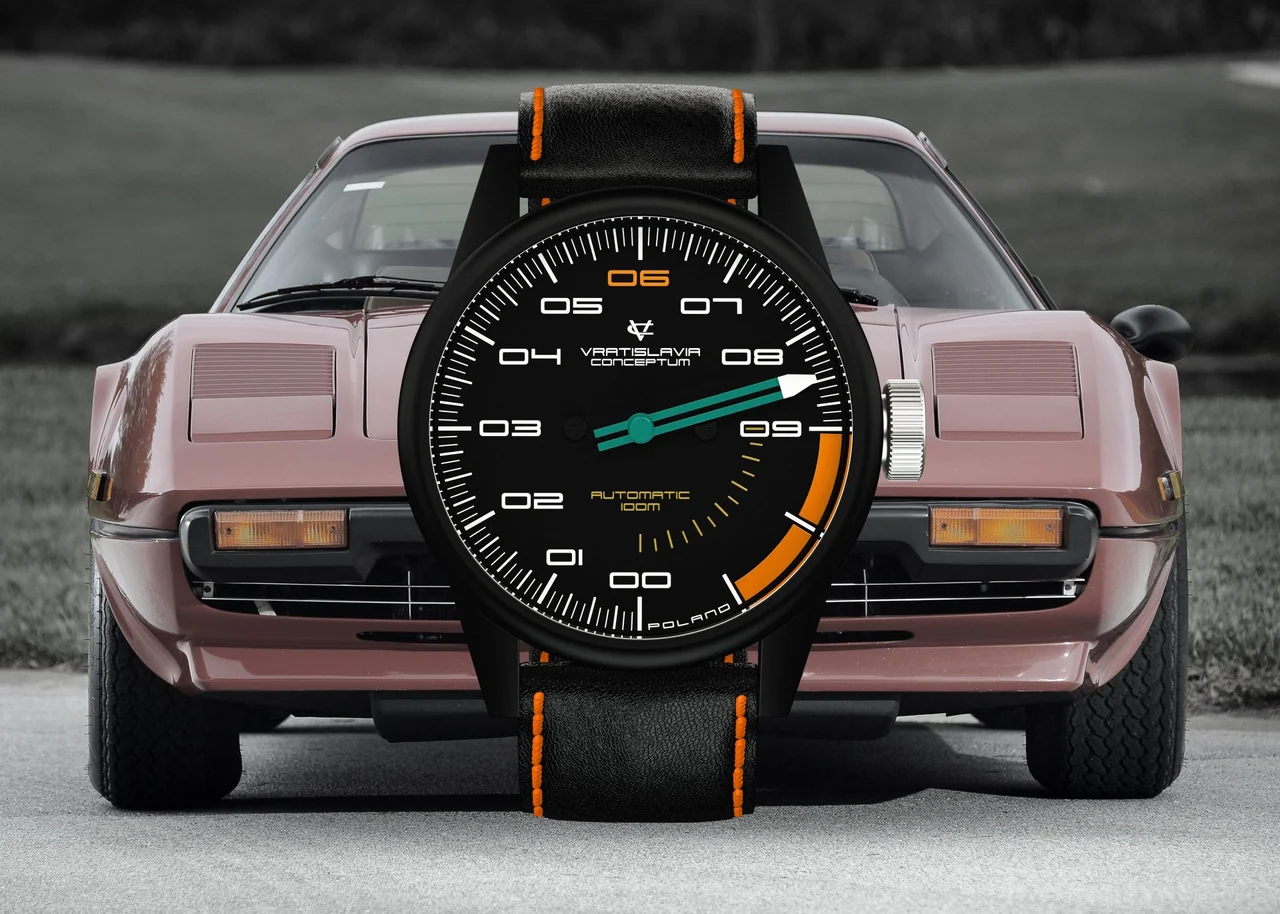 Vratislavia Watches Zegarek VRATISLAVIA CONCEPTUM – RETROSPORT 01 Automatic 40 mm kol saati