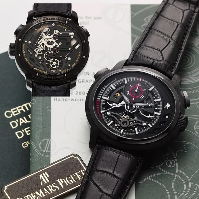 Audemars Piguet AUDEMARS PIGUET REF. 26152 MILLENARY TOURBILLON CHRONOGRAPH FORGED CARBON