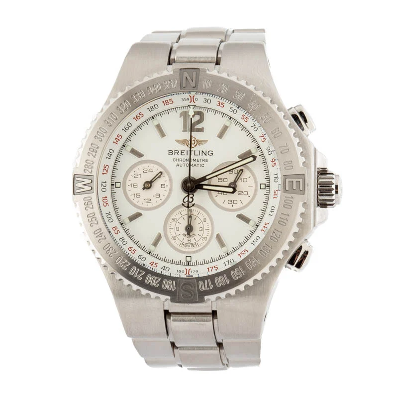 Breitling Hercules White Dial A39363 15.7 mm kol saati