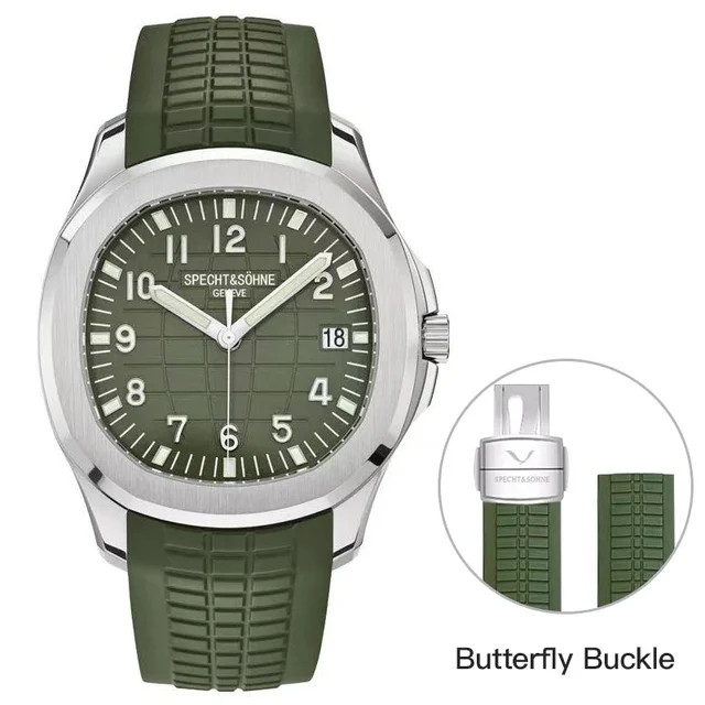 Tandorio Aquanaut Mod Specht&Sohne SP0008 40MM Miyota 8215 Movt Sapphire Crystal 5167 Spor