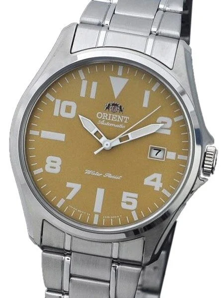 Orient Wingman 41mm Military Collection Automatic Watch with Date #ER2D006N kol saati