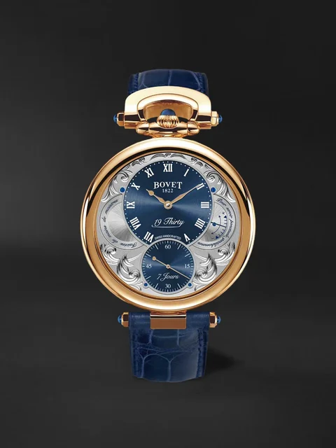 Bovet Fleurier Collection 19Thirty Great Guilloché NTR0023 kol saati