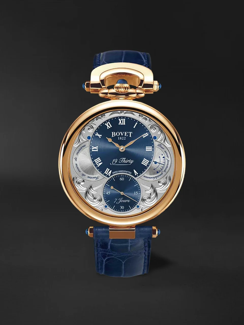 Bovet Fleurier Collection 19Thirty Great Guilloché NTR0023 42 mm kol saati