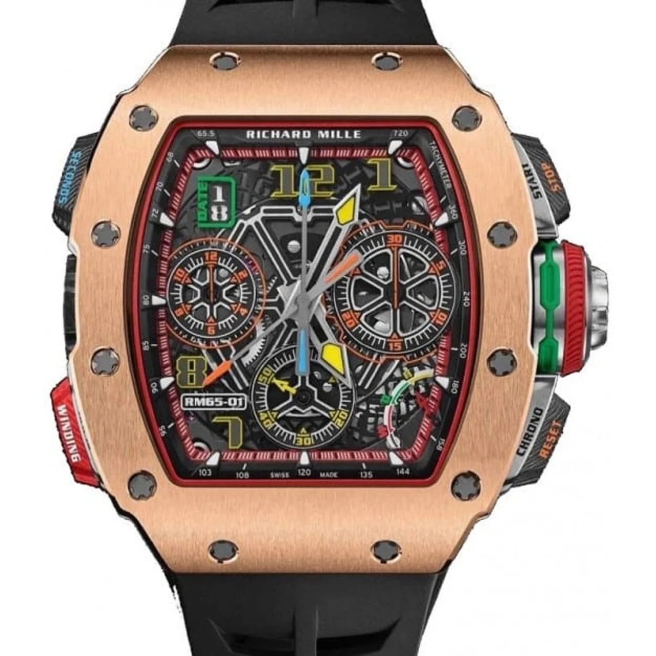 Richard Mille Richard Mille RM65-012022 50 mm kol saati