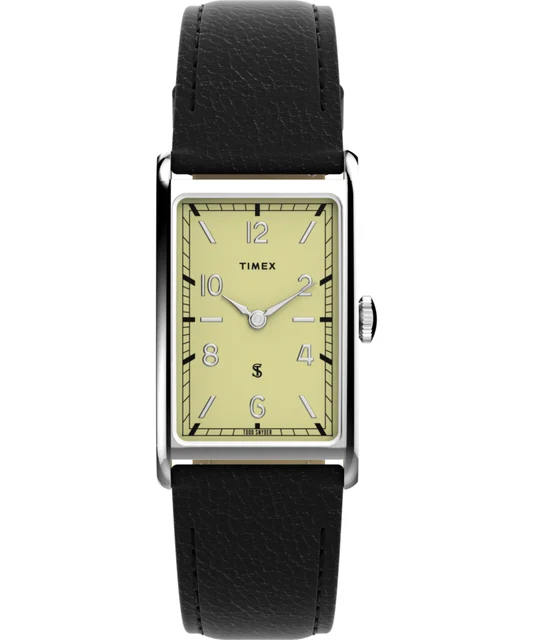 Timex Todd Snyder x 1976 Lexington 21mm Leather Strap Watch TW2Y78800 kol saati