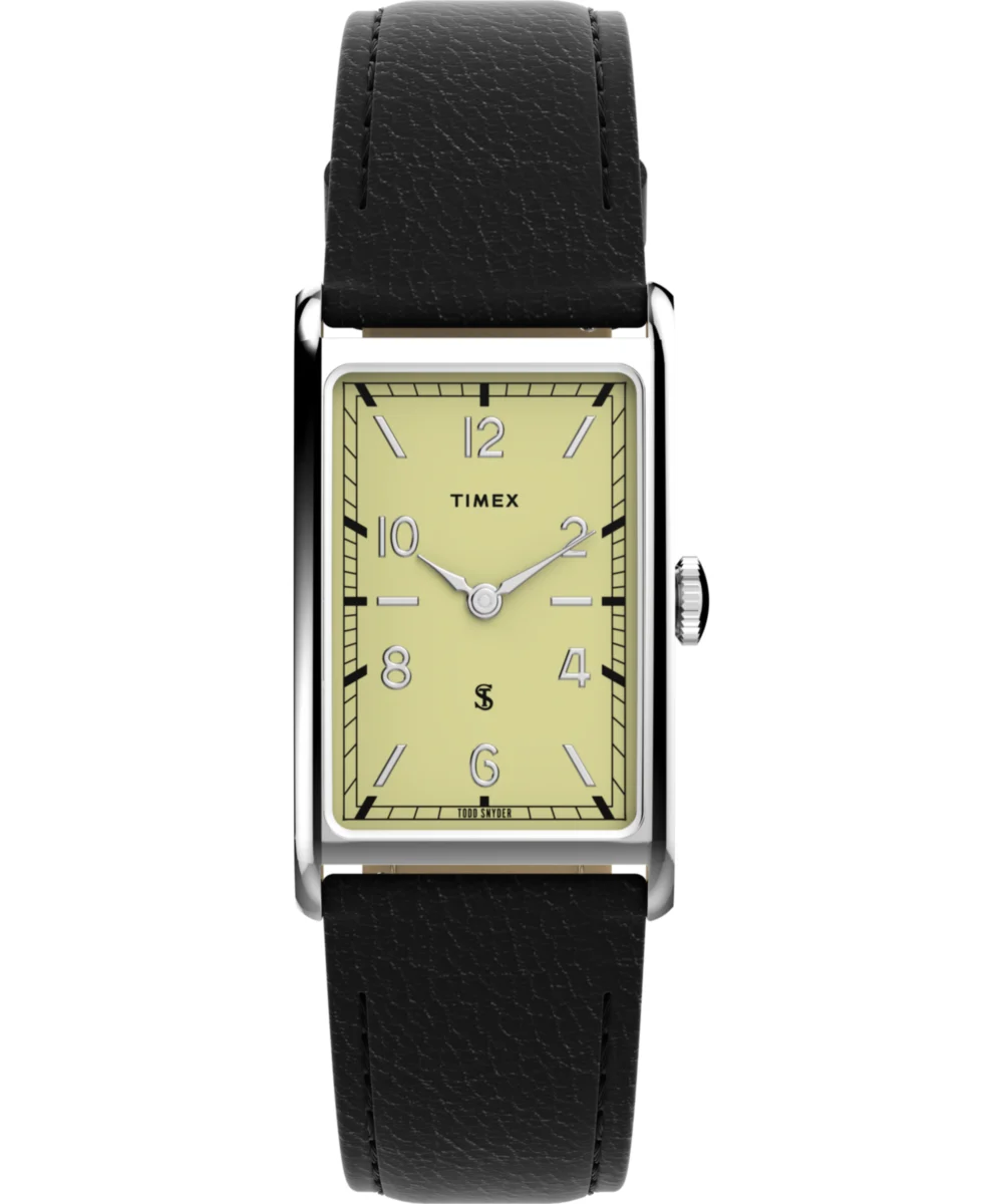 Timex Todd Snyder x 1976 Lexington 21mm Leather Strap Watch TW2Y78800 21 mm kol saati