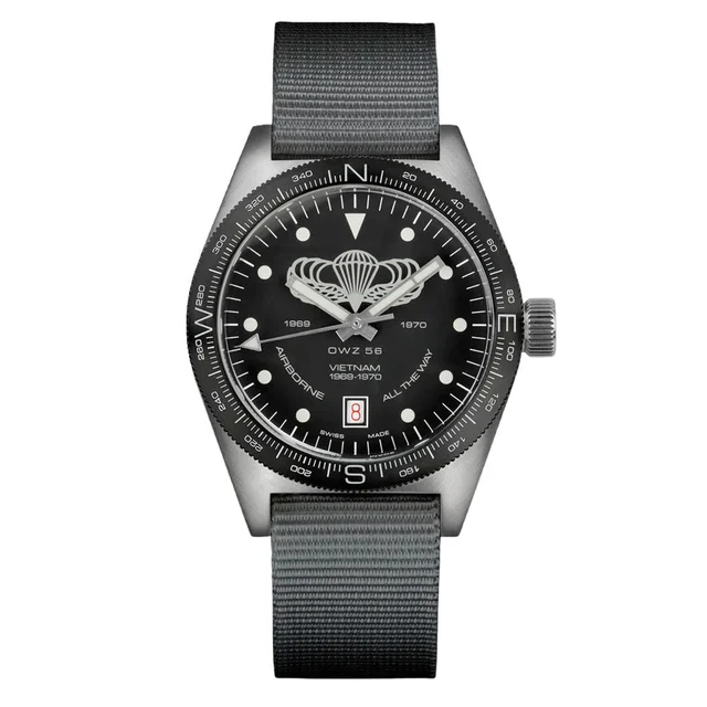 Ollech & Wajs Swiss Automatic "Jump Wings" Watch #OW-MV-82 kol saati