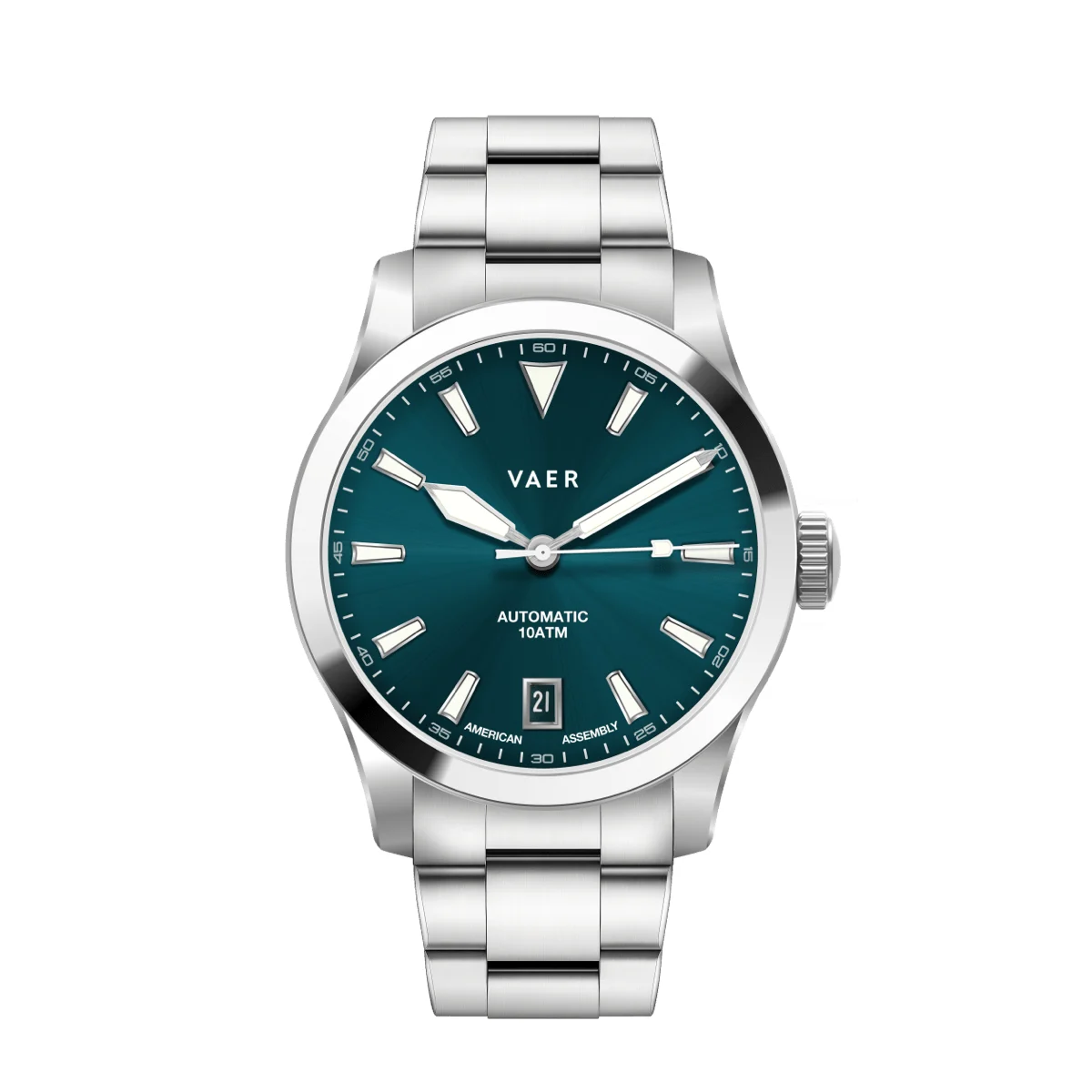 Vaer A5-AG38-FKM20BLK-NY20KHA 38 mm kol saati