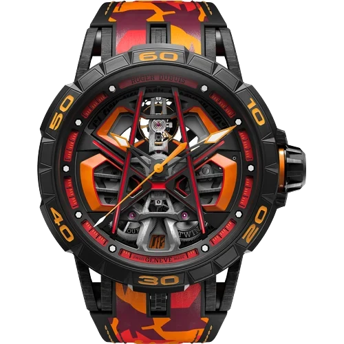 Roger Dubuis Excalibur Spider Huracán Sterrato MB Titanium 45mm RDDBEX1033 kol saati