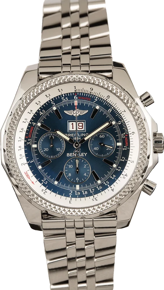 Breitling Bentley A4436212/C652 Blue Dial 48 mm kol saati