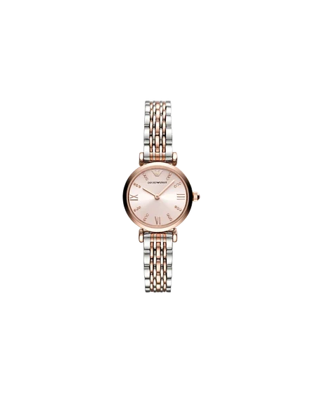 Emporio Armani Two-Hand Two-Tone Stainless Steel Watch AR11223 kol saati