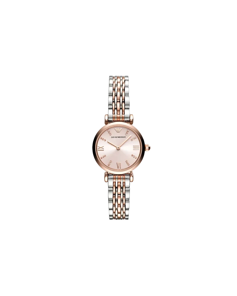 Emporio Armani Two-Hand Two-Tone Stainless Steel Watch AR11223 28 mm kol saati
