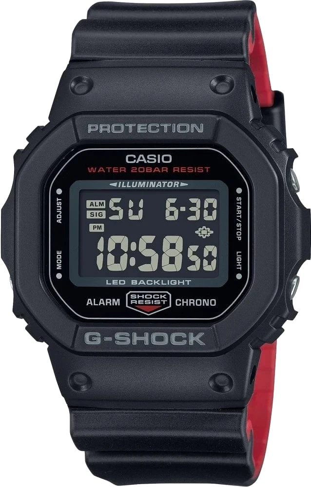Casio G-shock Iconic DW-5600UHR-1DR 42.8 mm kol saati