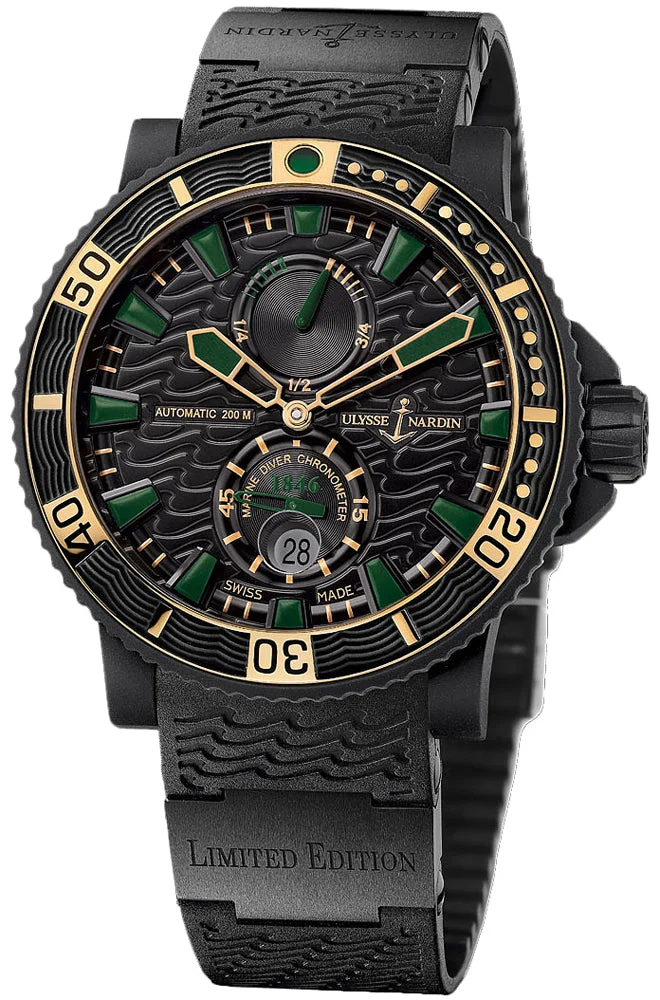 Ulysse Nardin Maxi Marine 263-92LE-3C/928-RG 46 mm kol saati