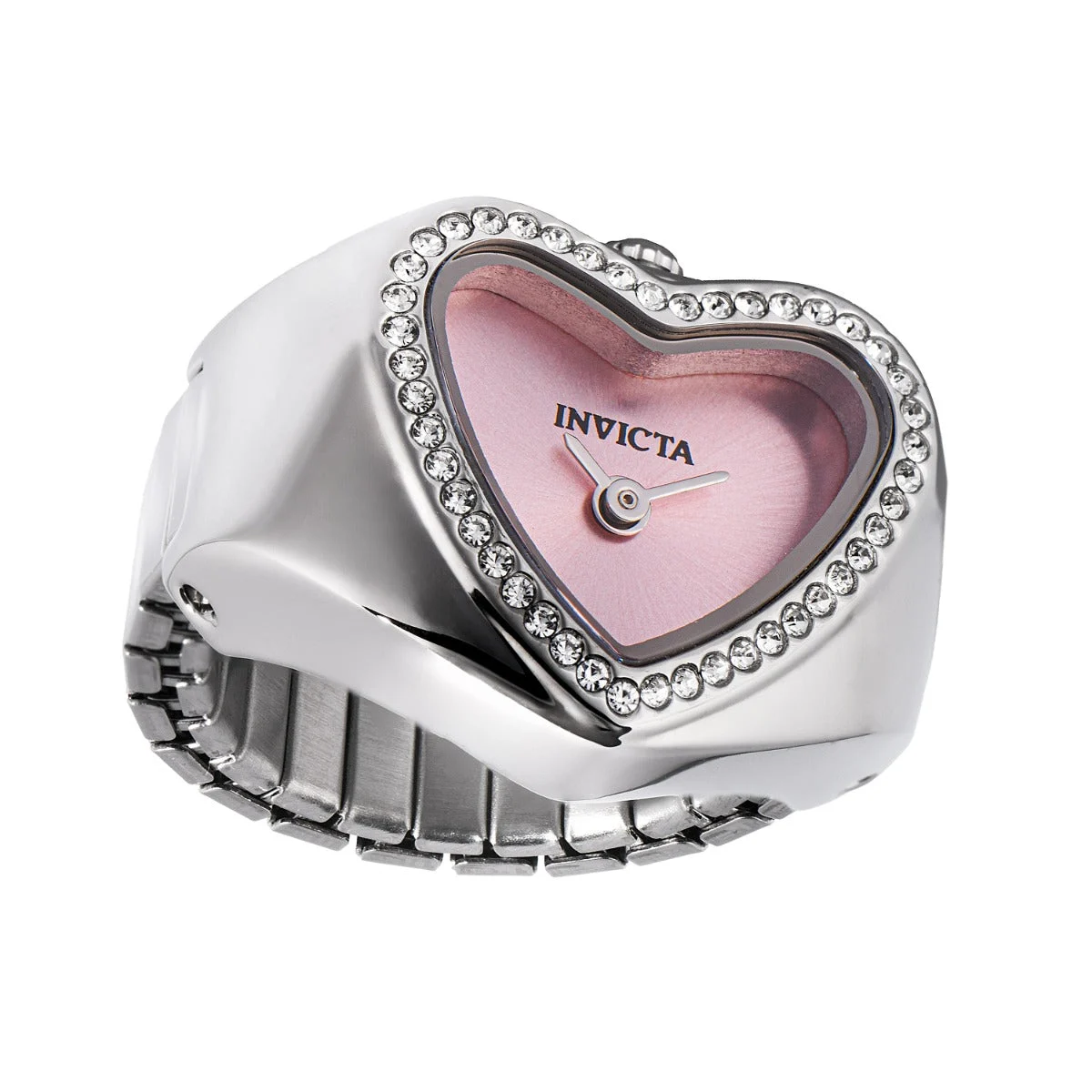 Invicta Mini Angel Ring Watch - 18.5mm. Steel (49571) kol saati