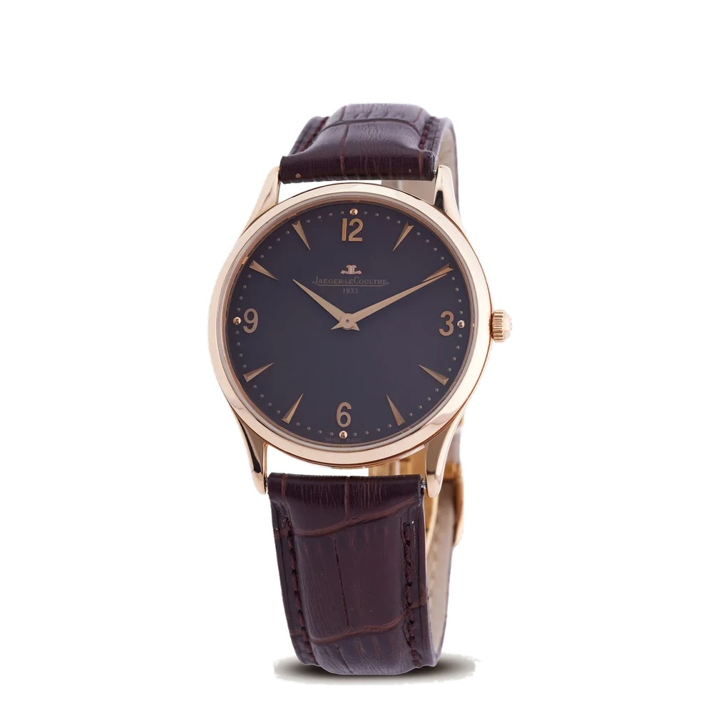 Jaeger-Lecoultre JAEGER-LECOULTRE REF. 172279S; "MASTER ULTRA THIN"; 18K PINK GOLD kol saati
