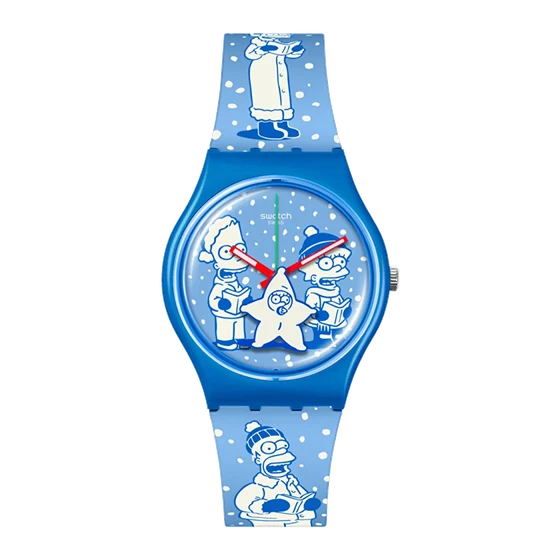 Swatch Tidings Of Joy SO28Z126 kol saati
