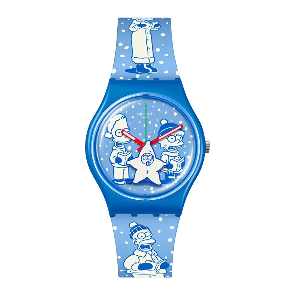 Swatch Tidings Of Joy SO28Z126 34 mm kol saati