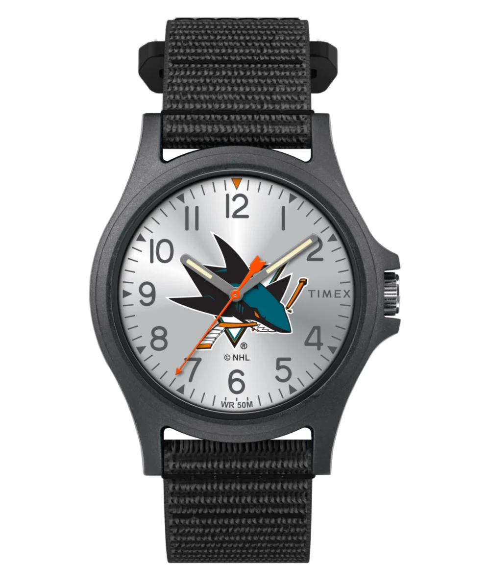 Timex Pride San Jose Sharks TWZHSHAMYYZ kol saati