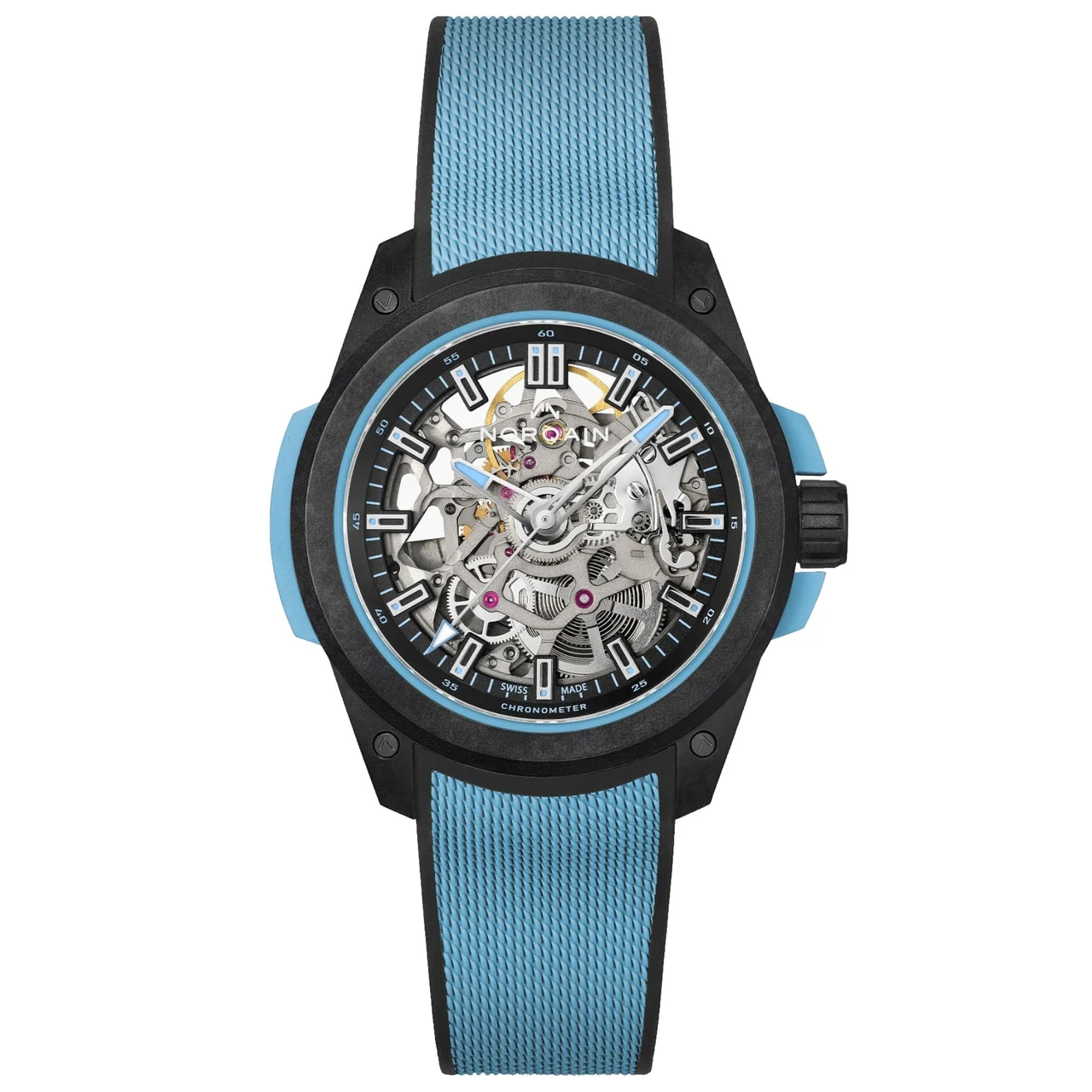 Norqain Wild One Skeleton 39mm N3001.07Q02.B02.R03 39 mm kol saati