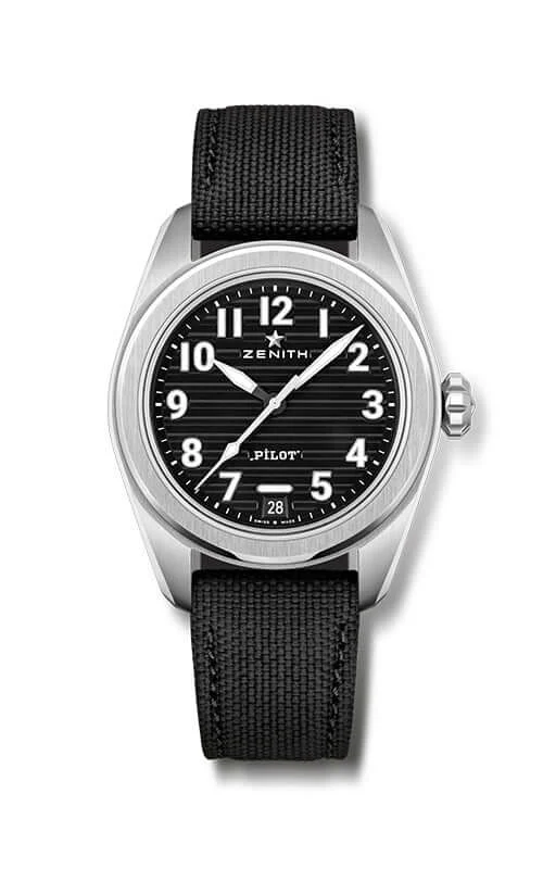 Zenith Pilot 03.4000.3620/21.I001 40 mm kol saati