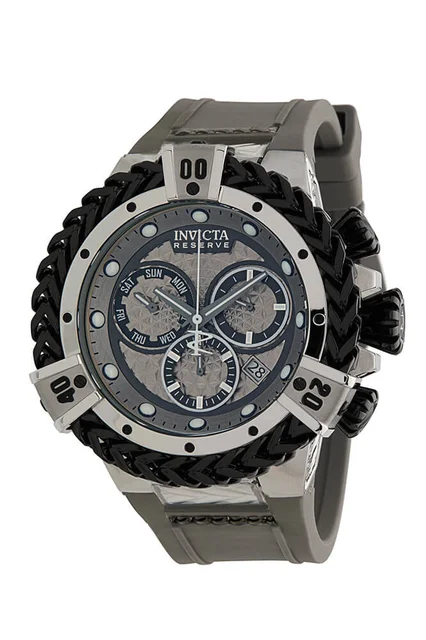 Invicta Reserve Herc Swiss Ronda Z60 Caliber Watch - 53mm, Titanium, Black (33153S) kol sa