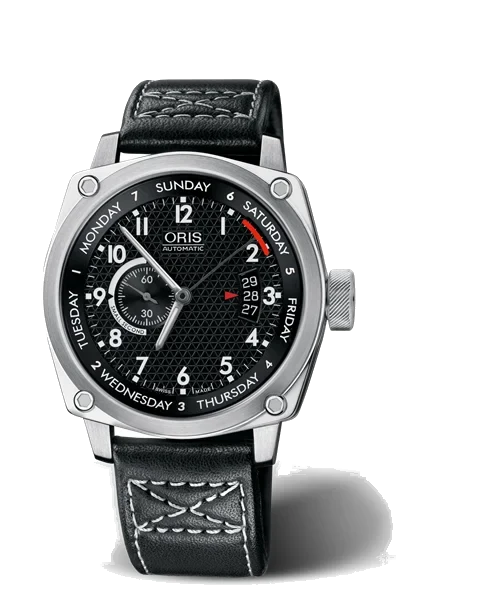 Oris Small Second, Pointer Day 01 645 7617 4164-07 5 22 58FC 42.7 mm kol saati
