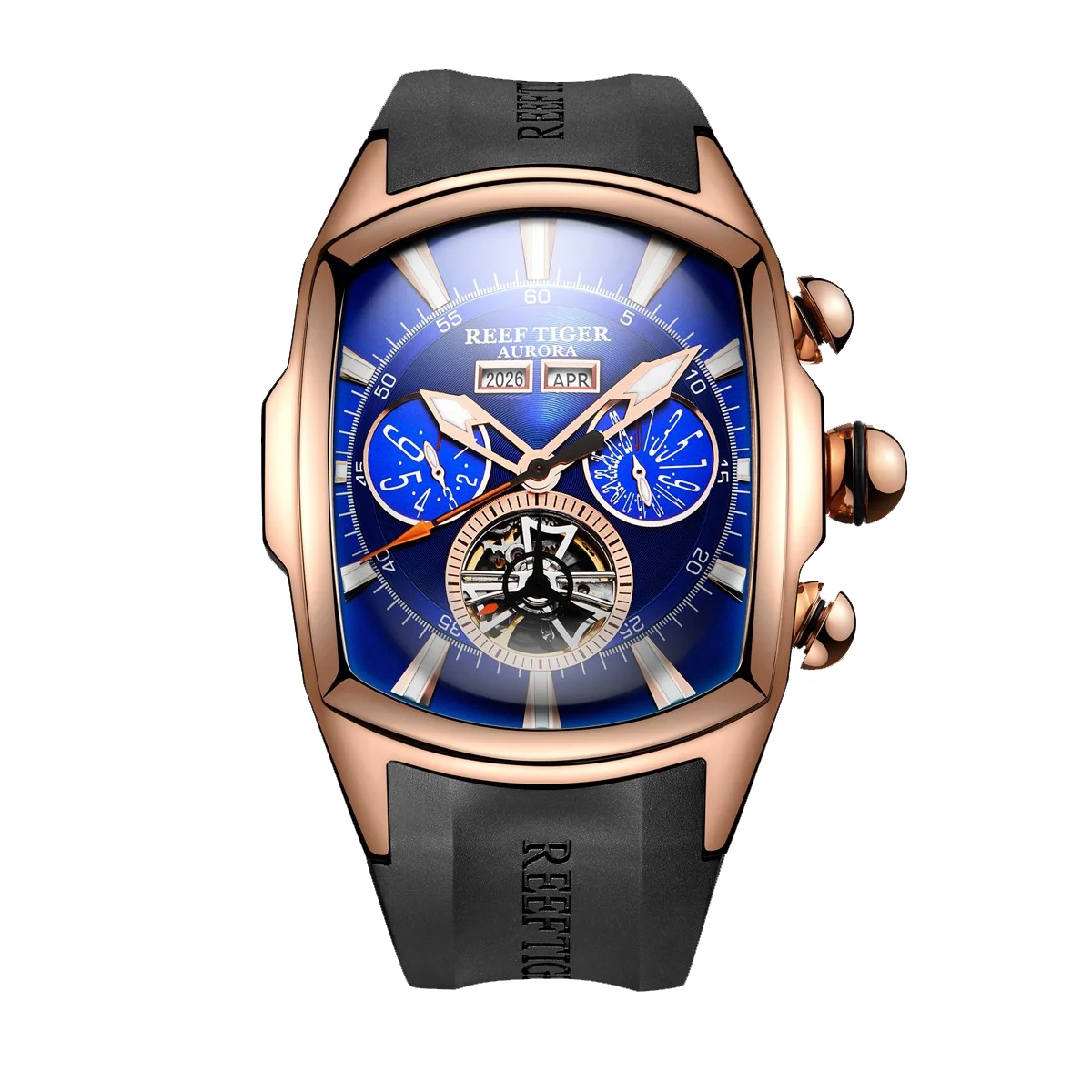 Reef Tiger Aurora Tank RGA3069-06 45 mm kol saati