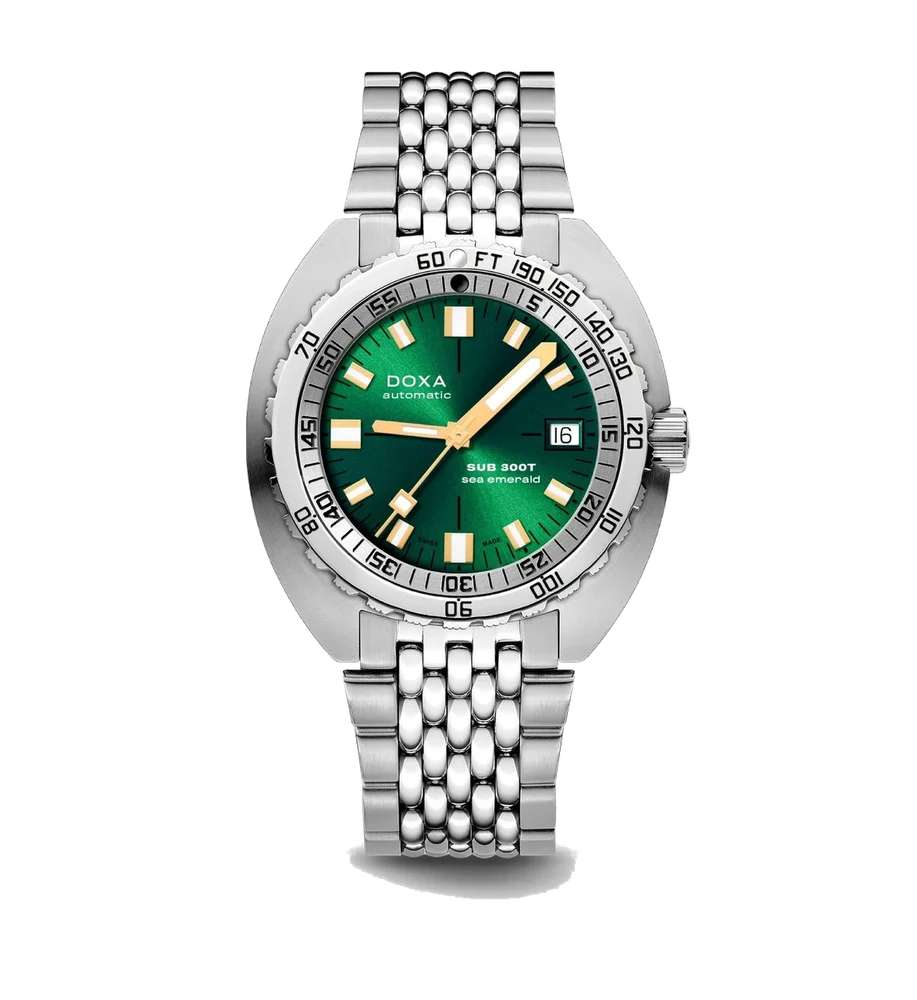 Doxa Sea Emerald 840.10.131.10 42.5 mm kol saati
