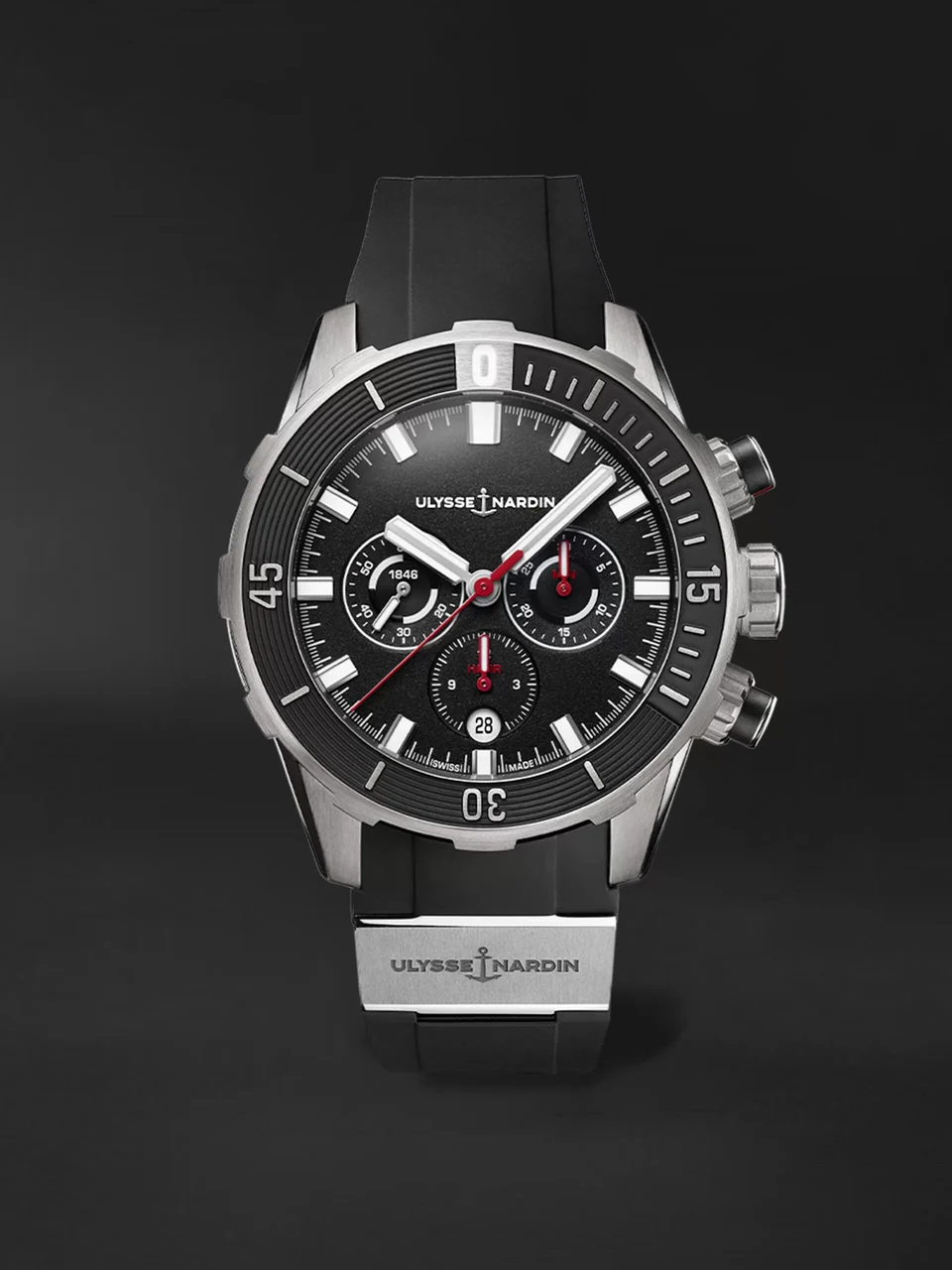 Ulysse Nardin Diver Chronograph 1503-170-2A/3A 44 mm kol saati