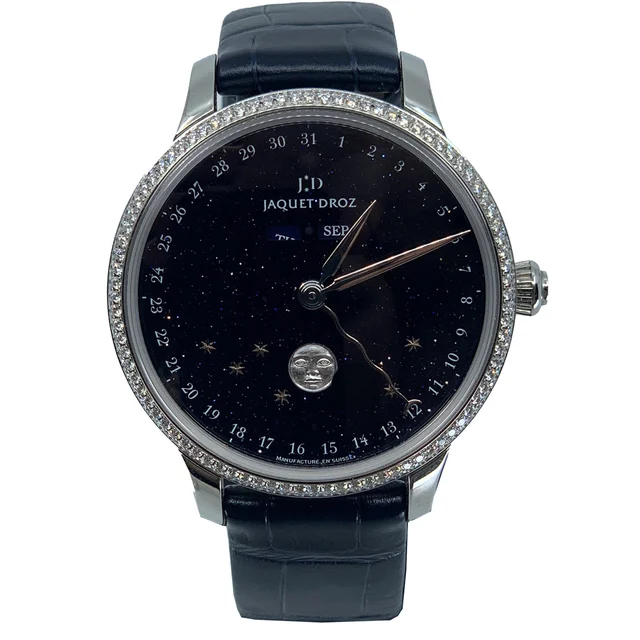 Jaquet Droz Eclipse Aventurine Dial J01261027 CSNCZ263 kol saati