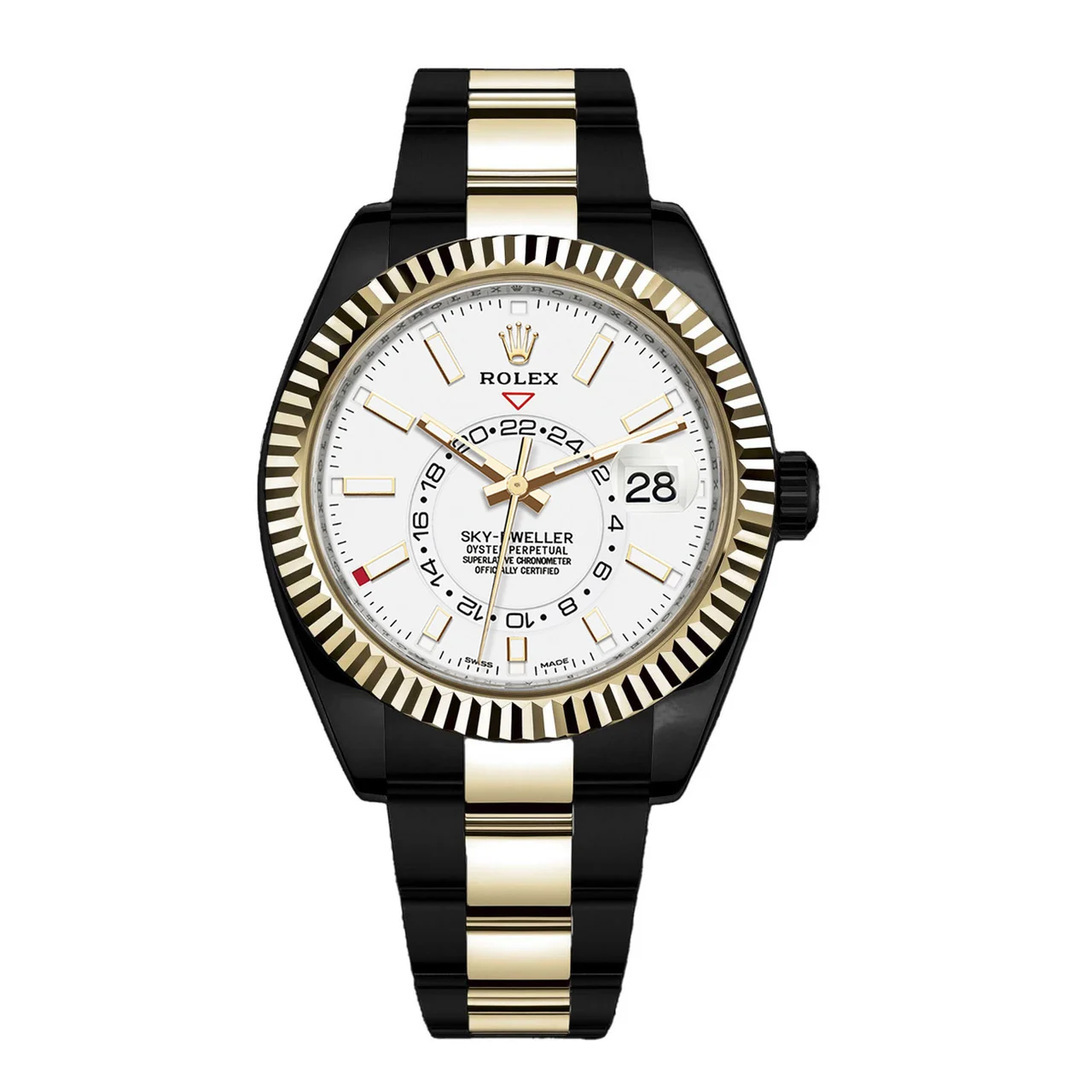 Rolex Sky-Dweller PVD326933LL 42 mm kol saati