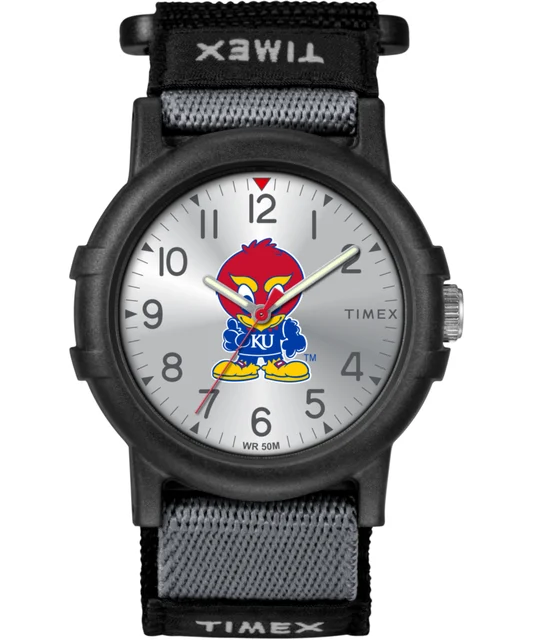 Timex Recruit Kansas Jayhawks TWZUKANYA kol saati