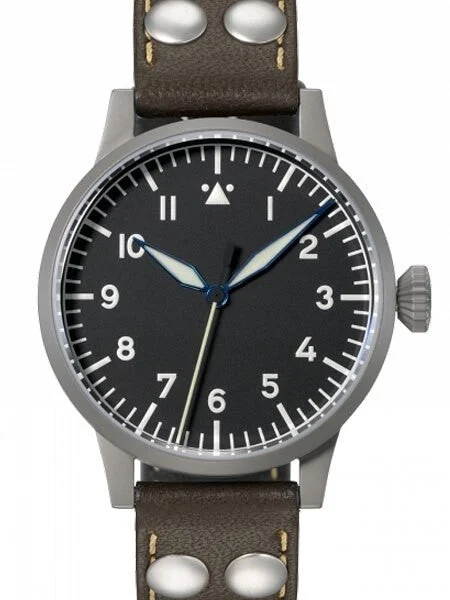 Laco Heidelberg Type A Dial Swiss Automatic Pilot Watch with Sapphire Crystal #862094 39 mm kol saati