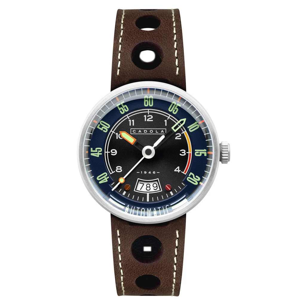 Cadola RPM Automatic Watch with Dark Blue Dial #CD-1055-02 kol saati