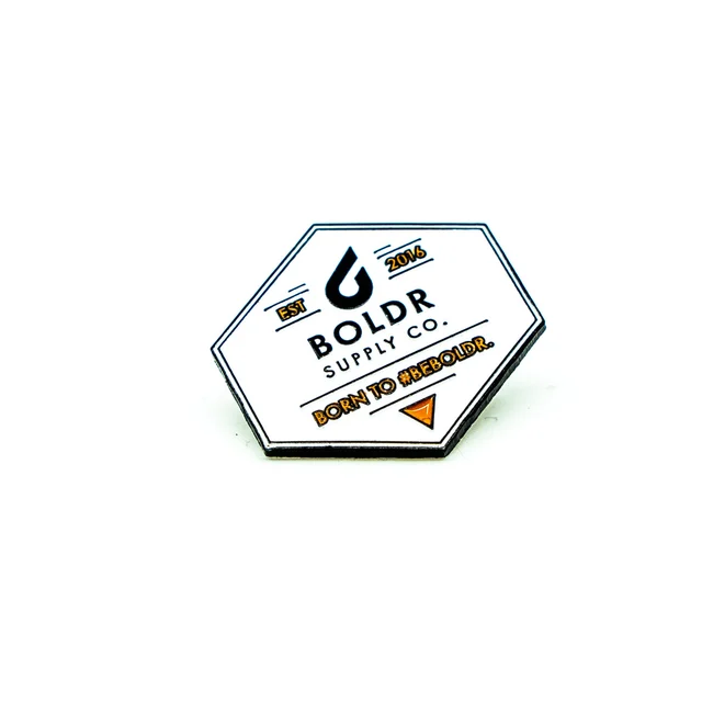BOLDR Supply Co. BOLDR Badge White boldr-badge-white kol saati