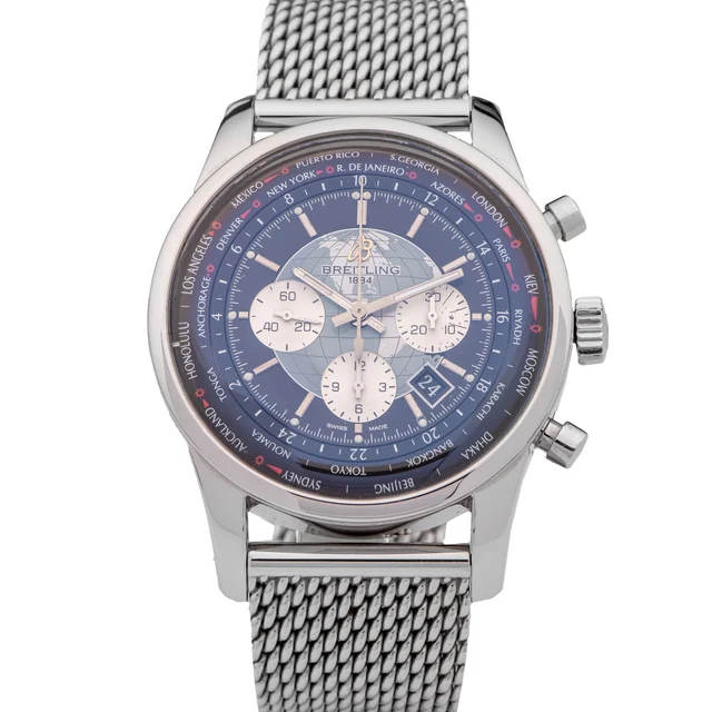 Breitling BREITLING, REF. AB0510, TRANSOCEAN CHRONOGRAPH UNITIME, STEEL kol saati