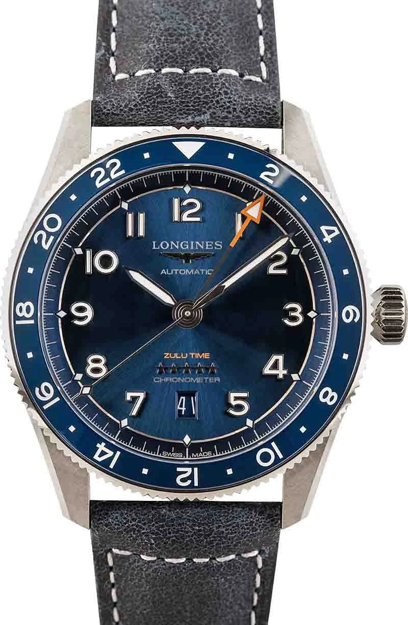 Longines Spirit Zulu Time L3.812.4.93.2 42 mm kol saati