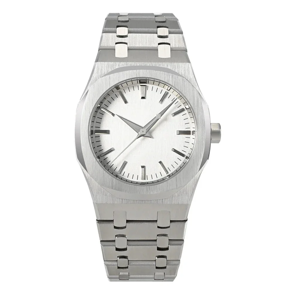 San Martin 29966733-silver-no-logo 39 mm kol saati