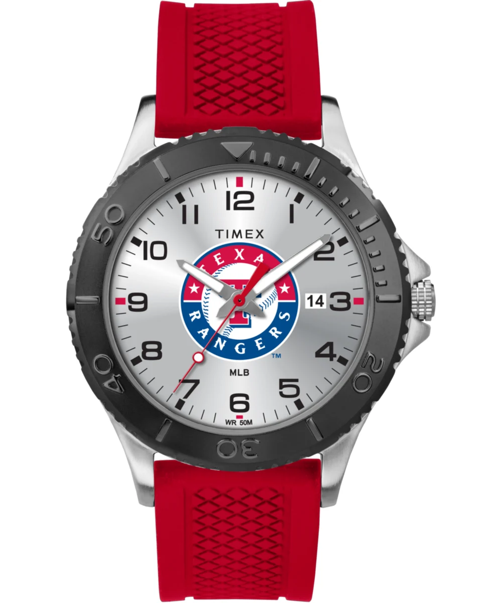 Timex Gamer Red Texas Rangers TWZBRNGMF 42 mm kol saati