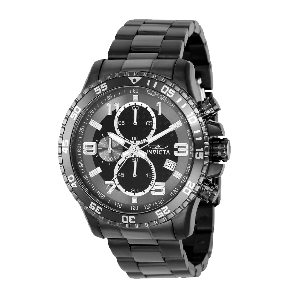 Invicta Specialty Mach Gala Watch - 48mm. Black (69815) 48 mm kol saati