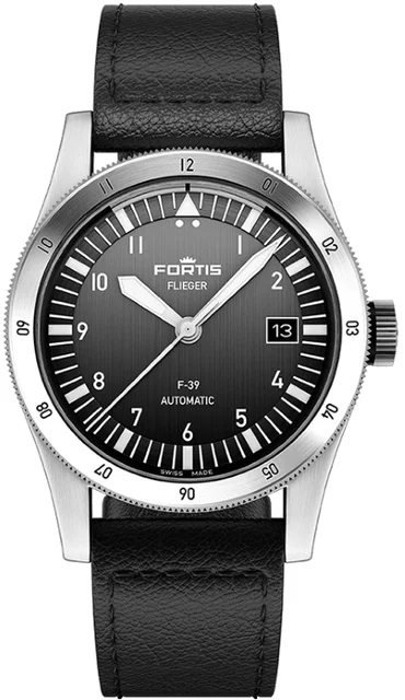Fortis Flieger FS016 - Leather kol saati