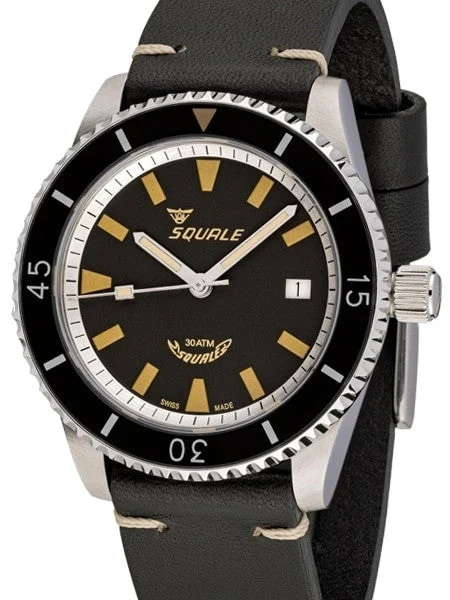 Squale Montauk 300 Meter Swiss Made Automatic Dive Watch with Sapphire Crystal #MTK-01 kol