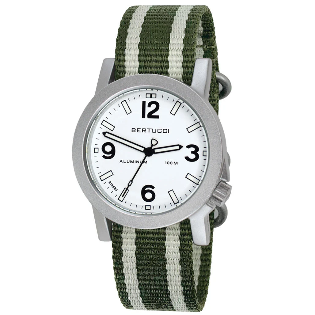 Bertucci Experior Tempo sport-field watch with light weight 40mm case #16521 40 mm kol saati