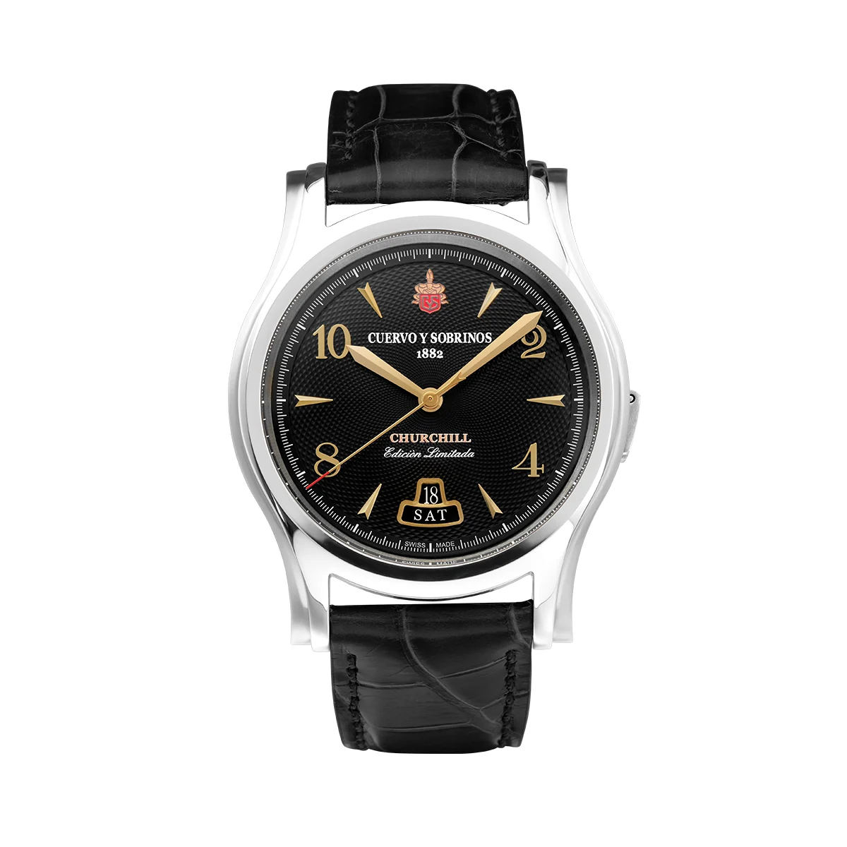 Cuervo Y Sobrinos 2810.1SWBL 29 mm kol saati