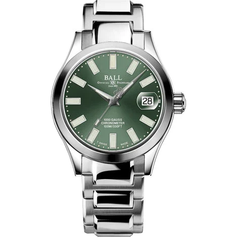 Ball Engineer III Marvelight Chronometer 36mm Green Dial NL9616C-S1C-GR 36 mm kol saati