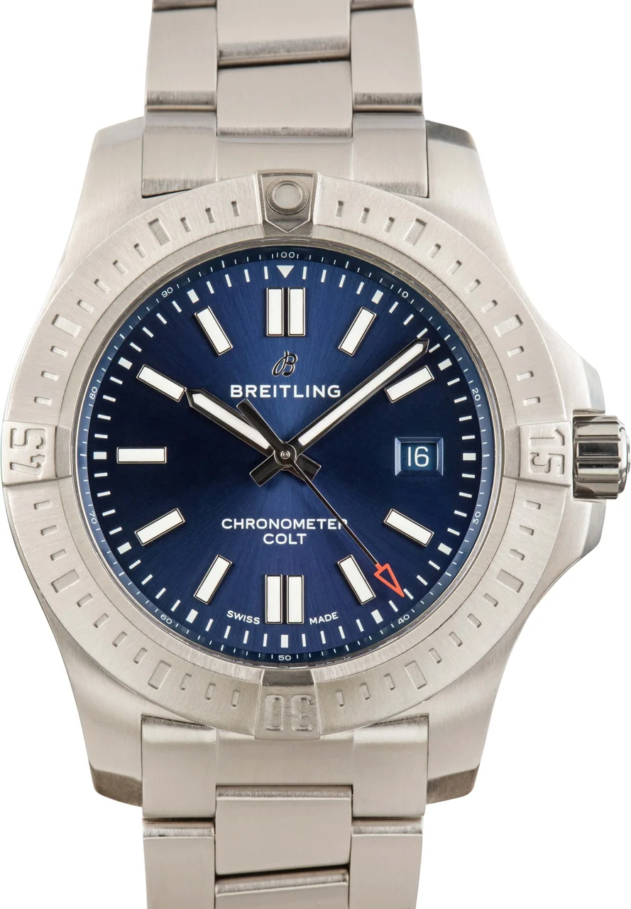Breitling Colt Blue Dial A17388101C1X2 44 mm kol saati